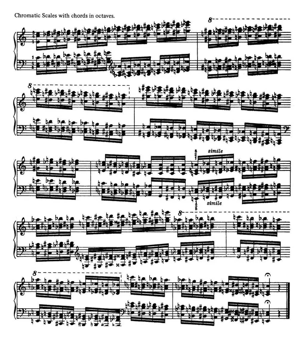 Technical Exercises S.146（李斯特钢琴技巧练习 BOOK Ⅶ）