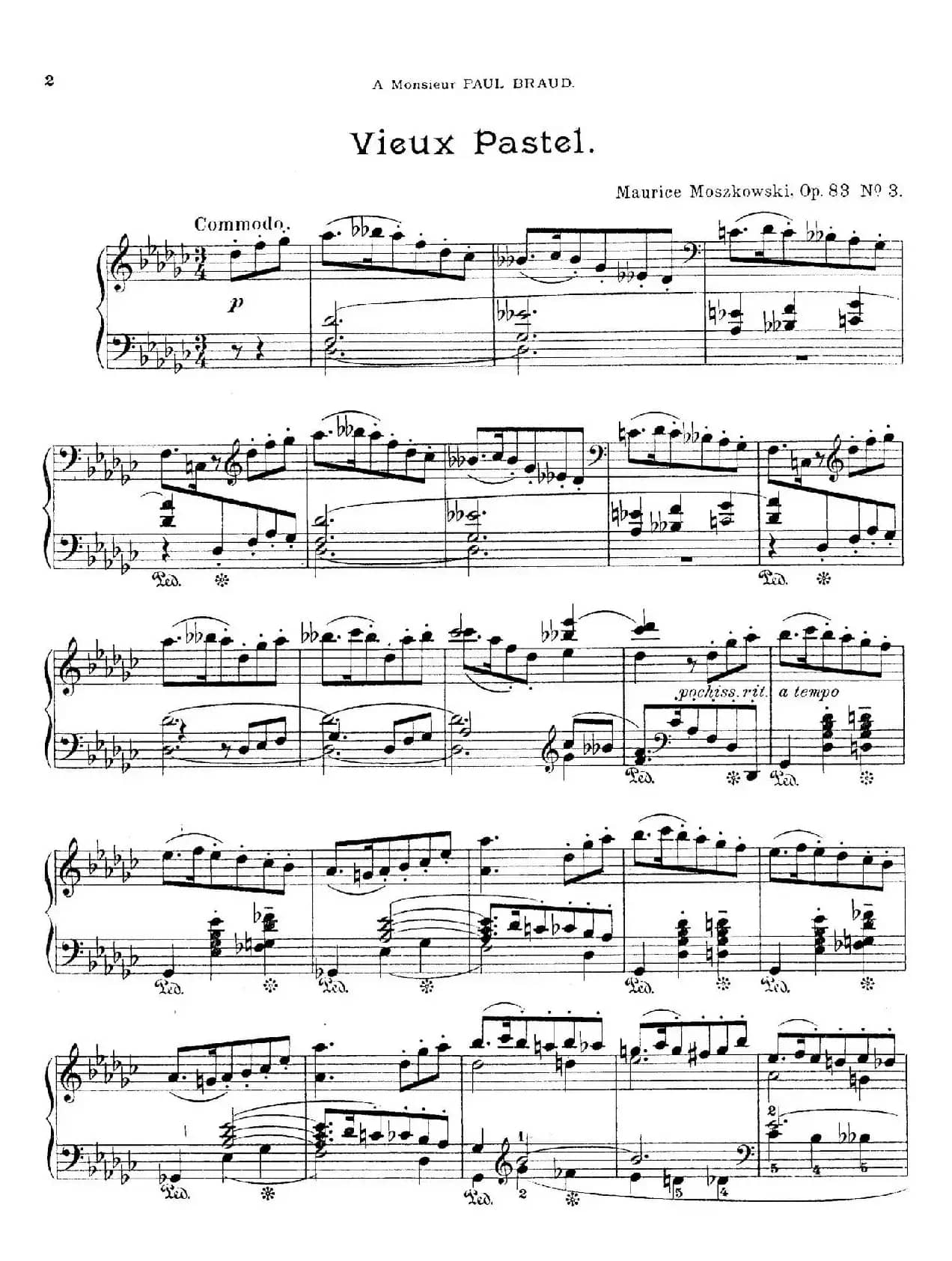 Six Pieces Op.83（6首小品·3）