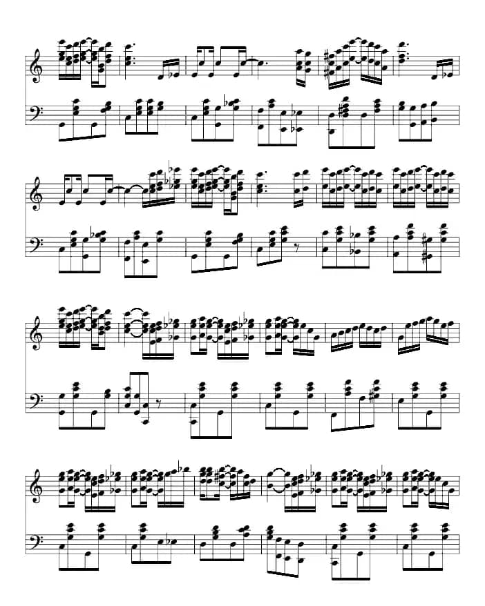 卖艺人（爵士钢琴）