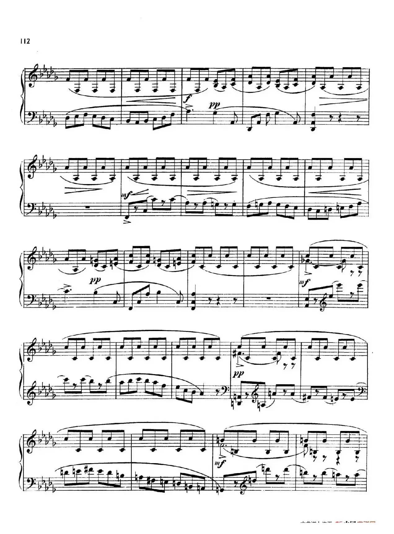 24 Characteristic Pieces Op.36（24首性格小品·22）