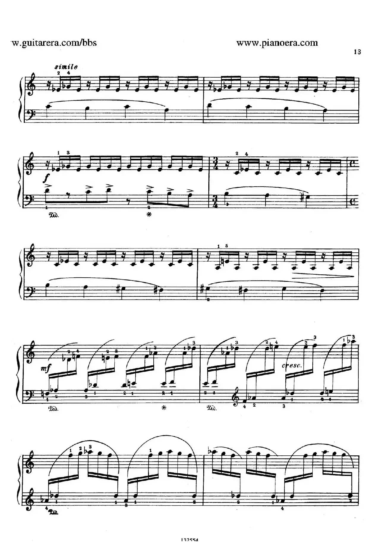 Piano Sonatina in C Major Op.93(C大调钢琴小奏鸣曲·第三乐章)