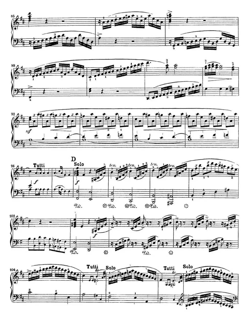 二十八部钢琴协奏曲 No.16