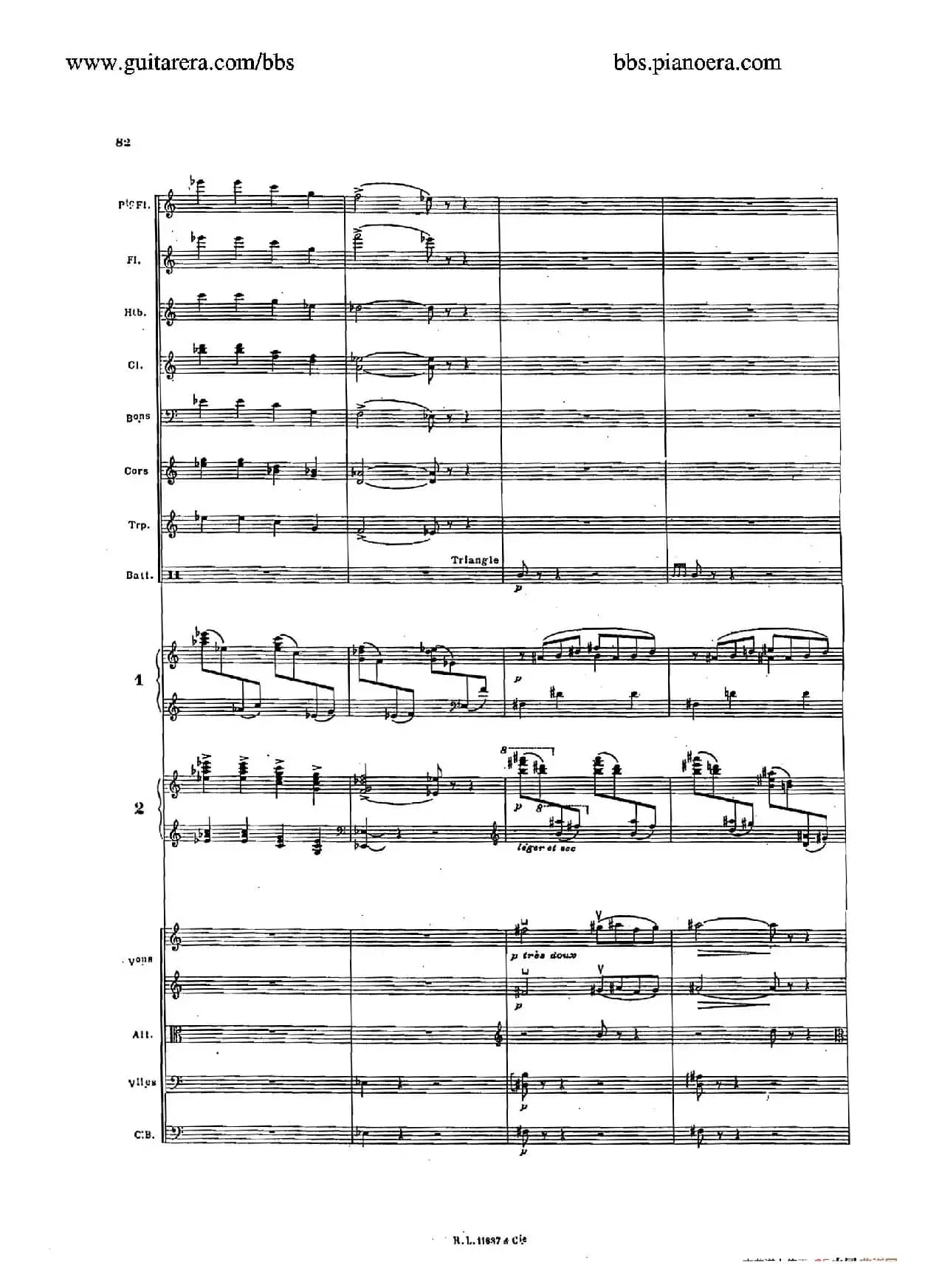 Concerto for 2 Pianos in d Minor（d小调双钢琴协奏曲·总谱）