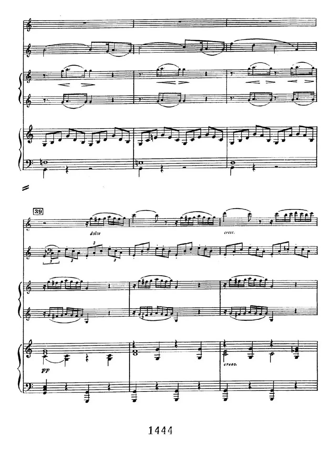 Triple Concerto in C Major Op.56(C大调三重协奏曲·双钢琴·Ⅰ)