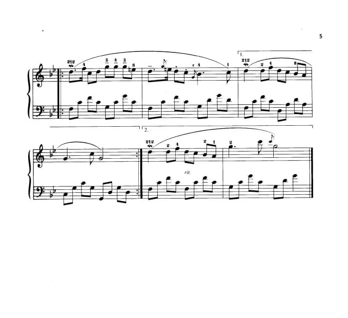 110首中国民歌钢琴小曲集：绣金匾