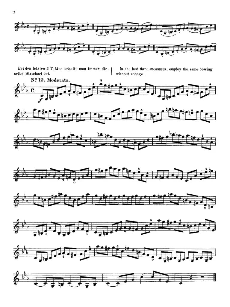 沃尔法特60首练习曲 Op.45（第11-20页）