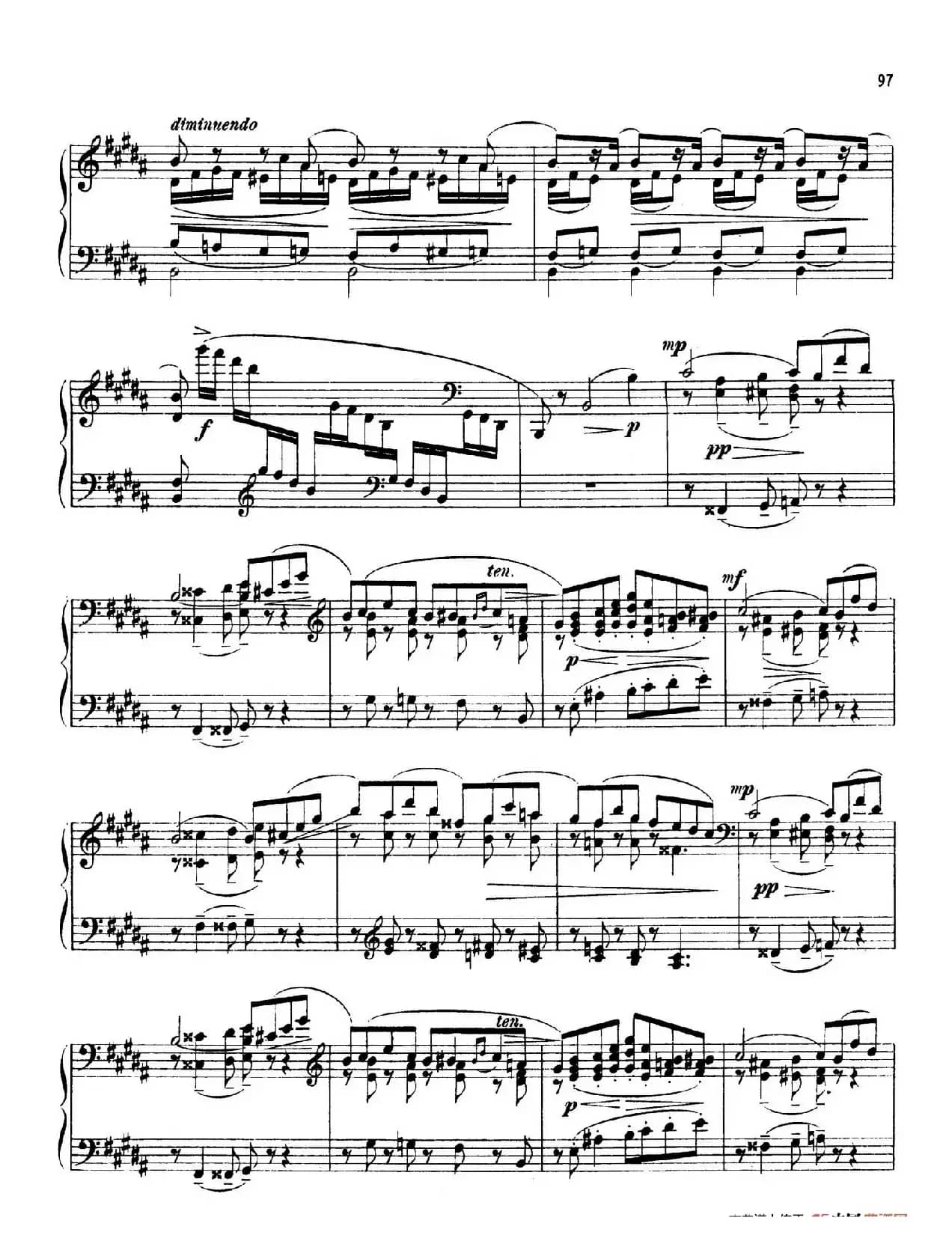 24 Characteristic Pieces Op.36(24首性格小品·18)