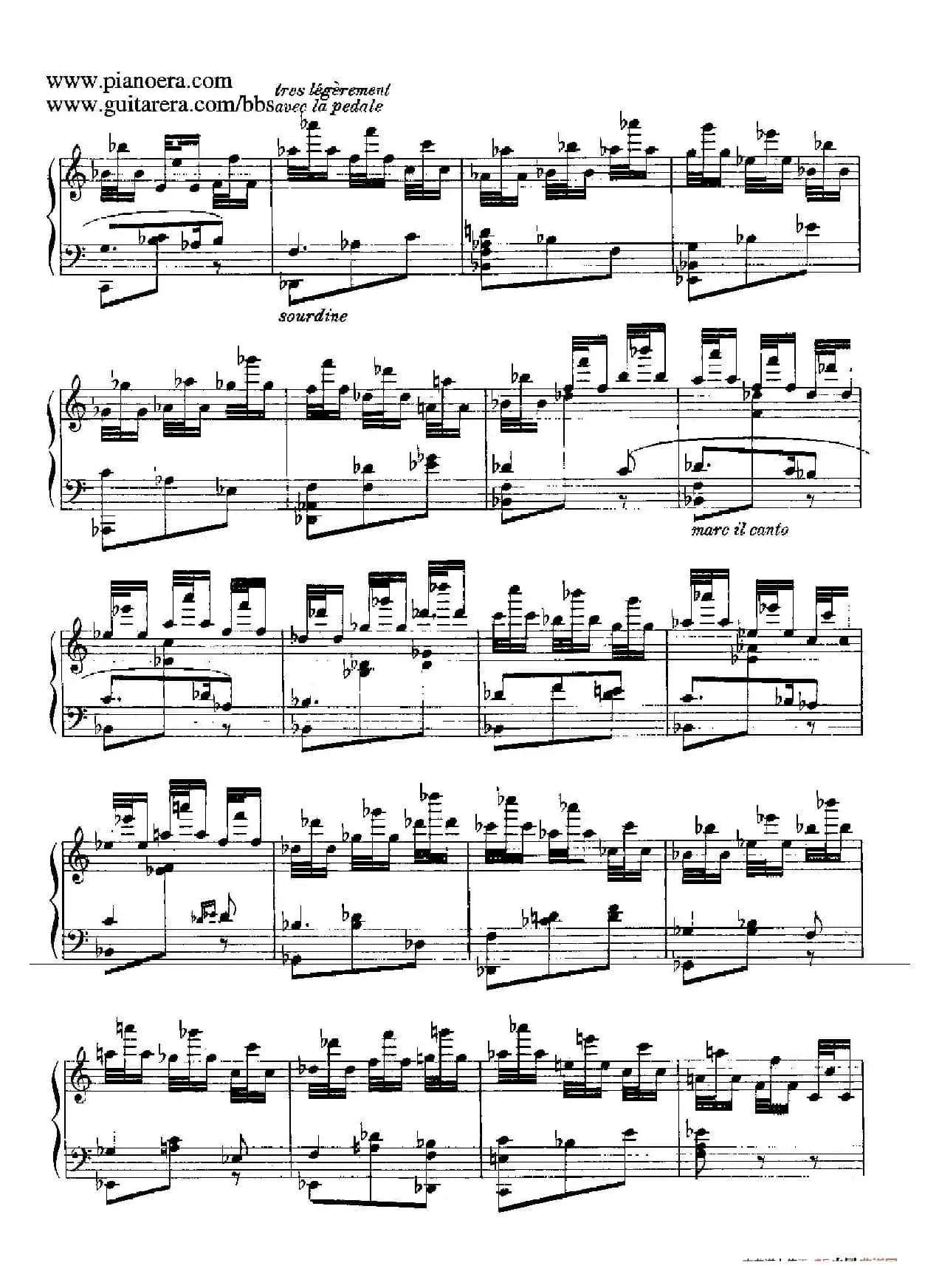 Goyescas(戈雅之画)(6. 幽灵的小夜曲 Serenata Del Espectro)