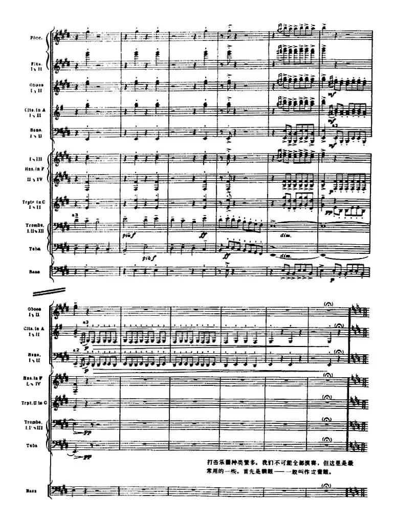 浦塞尔主题变奏与赋格曲（P31-P65）（管弦乐队总谱）