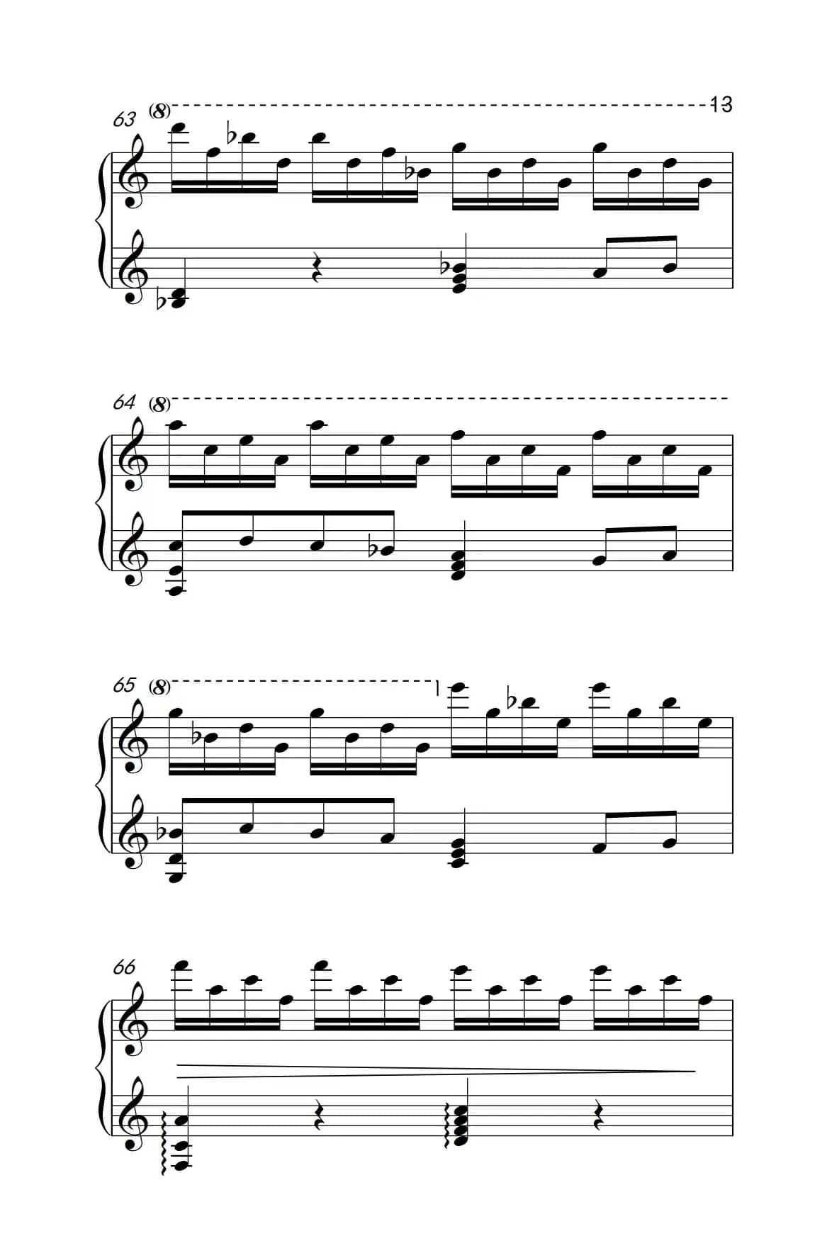 第九级1.前奏曲 Op.12 No.7（中央音乐学院 钢琴（业余）考级教程 7-9级）