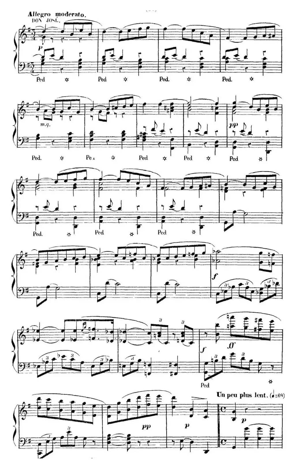 Carmen for Solo Piano（卡门全剧钢琴独奏版）（No.7）