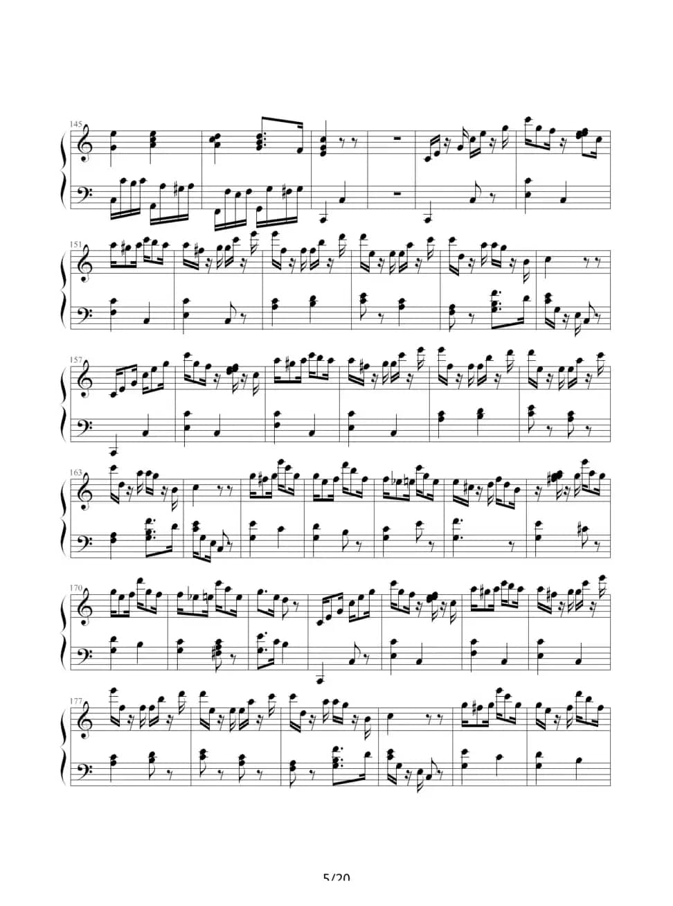 小星星变奏曲—莫扎特