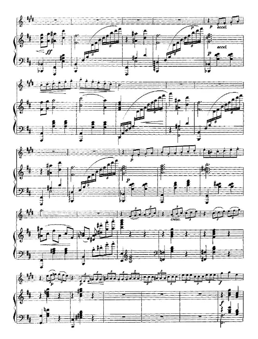 音乐会圆舞曲（小号+钢琴伴奏）