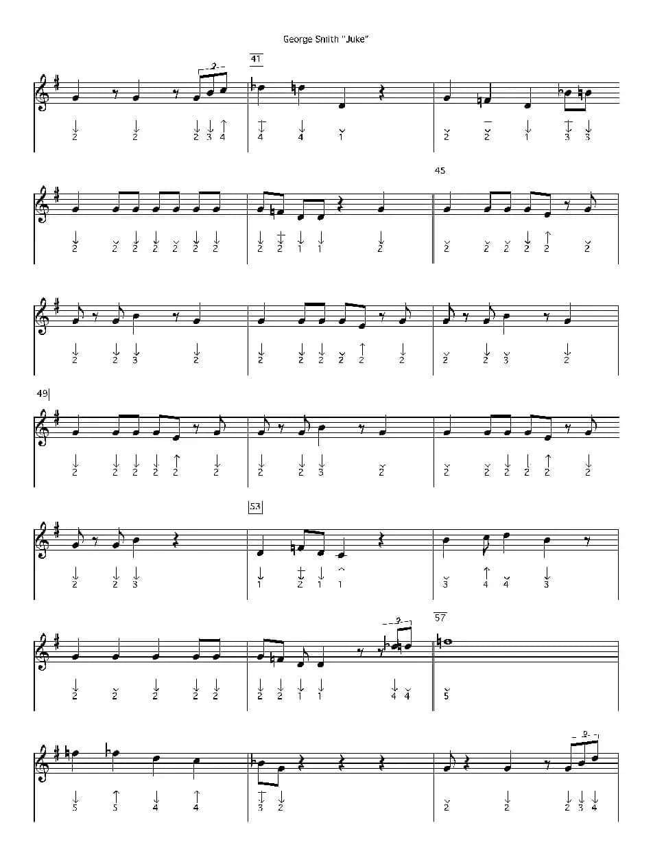 george smith “juke”（布鲁斯）