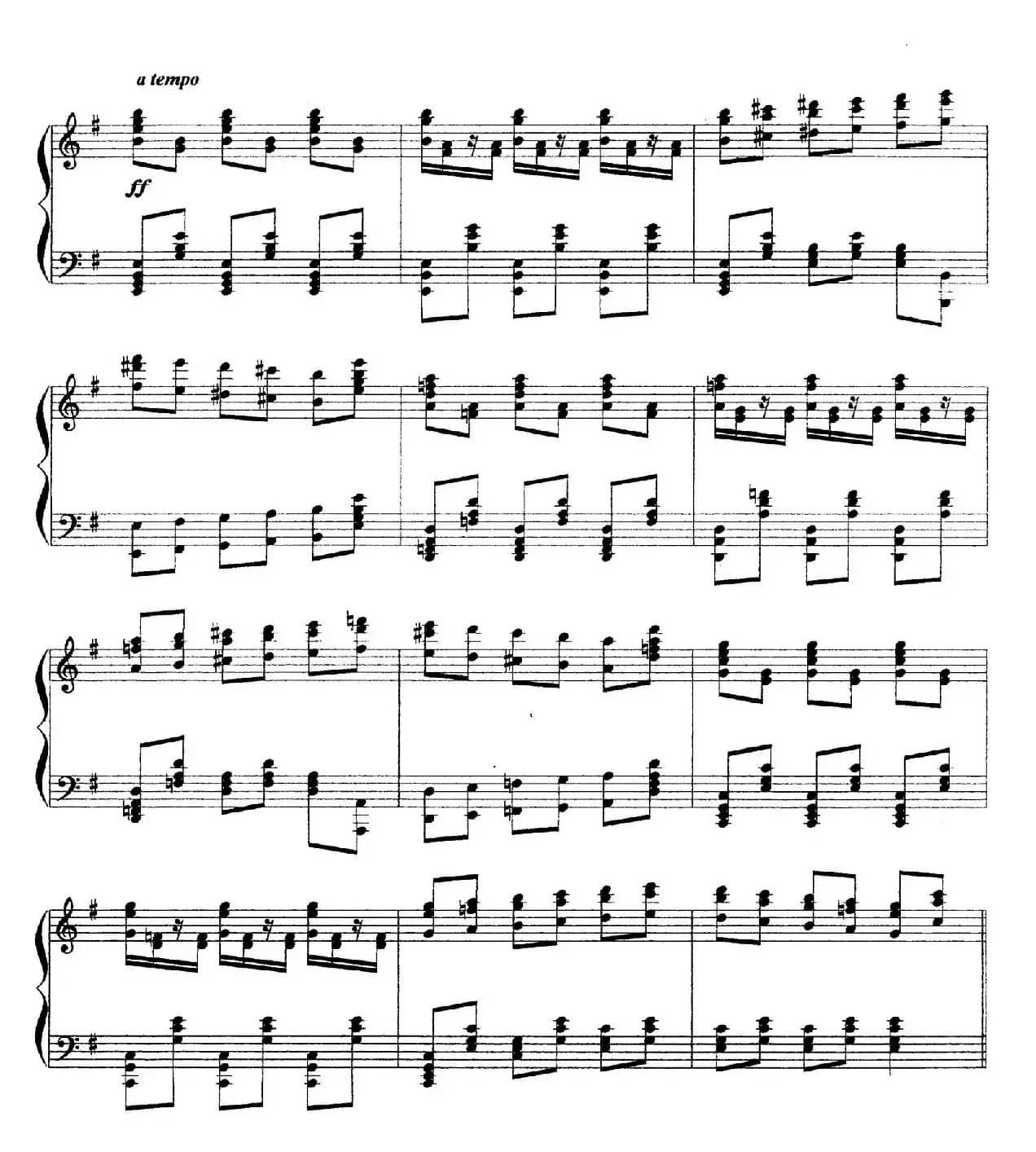 Carmen Variations 12 Pieces(12首卡门主题变奏曲·6)