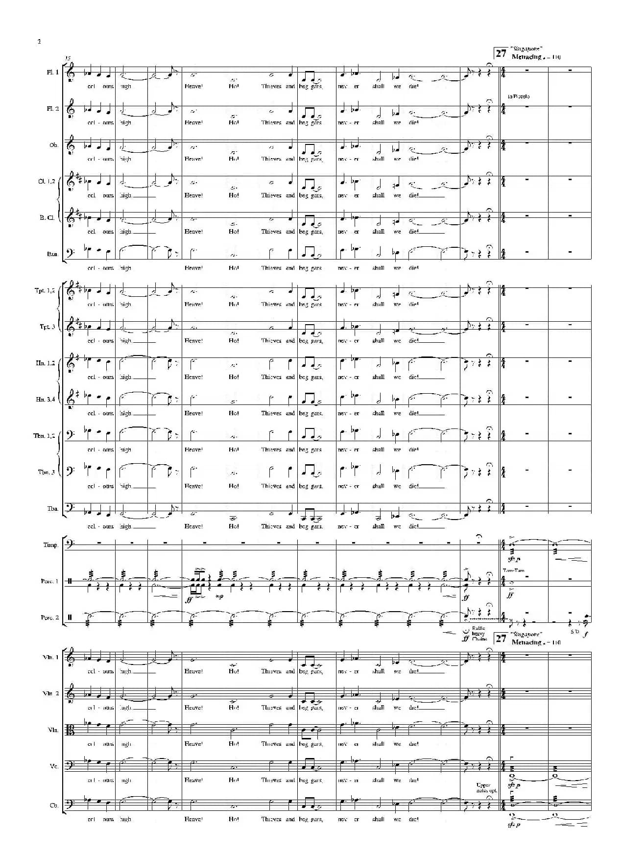 PIRATES OF THE CARIBBEAN: AT WORLD'S END（交响总谱）