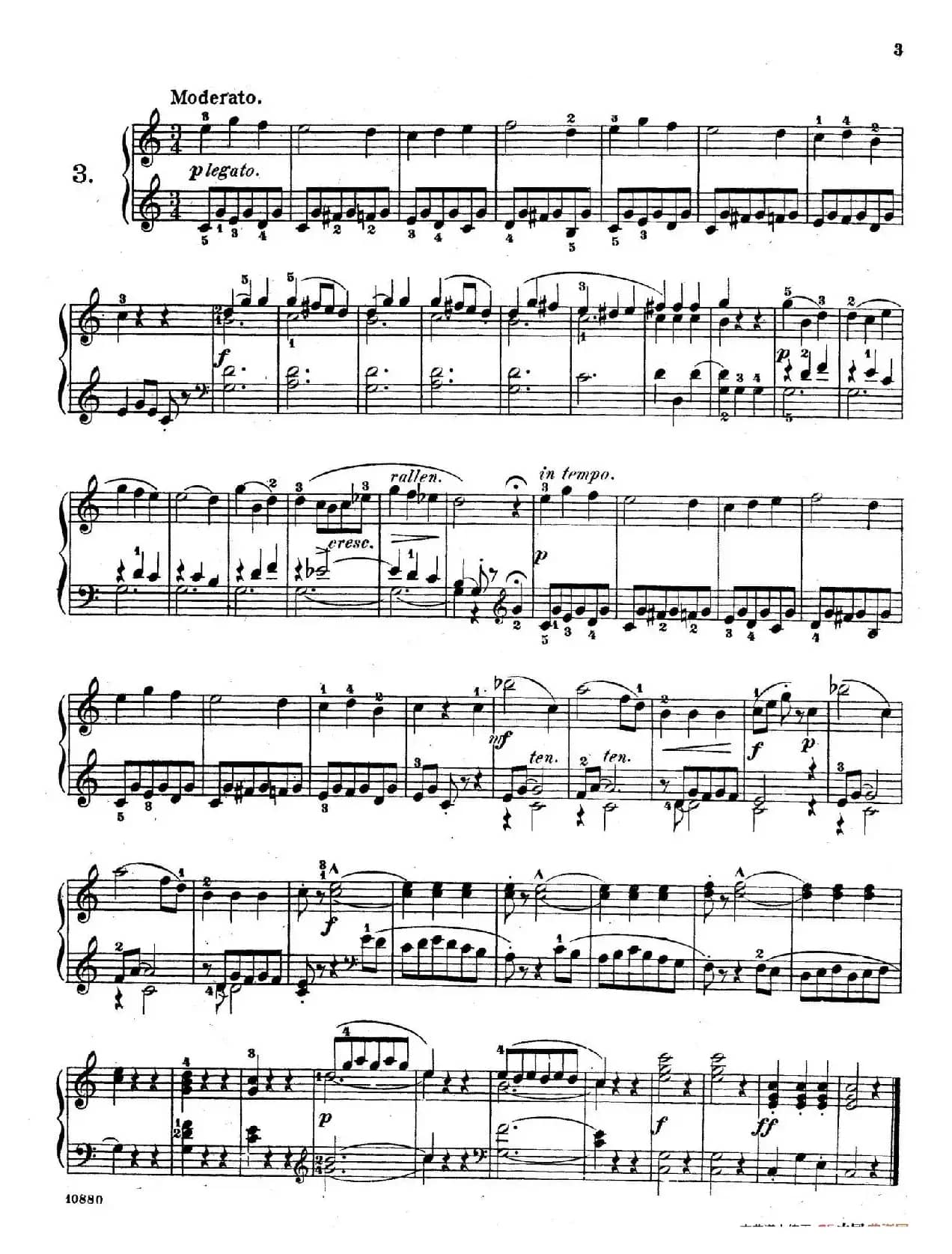 Etudes Enfantines Op.37（儿童钢琴练习曲 第1——6首）