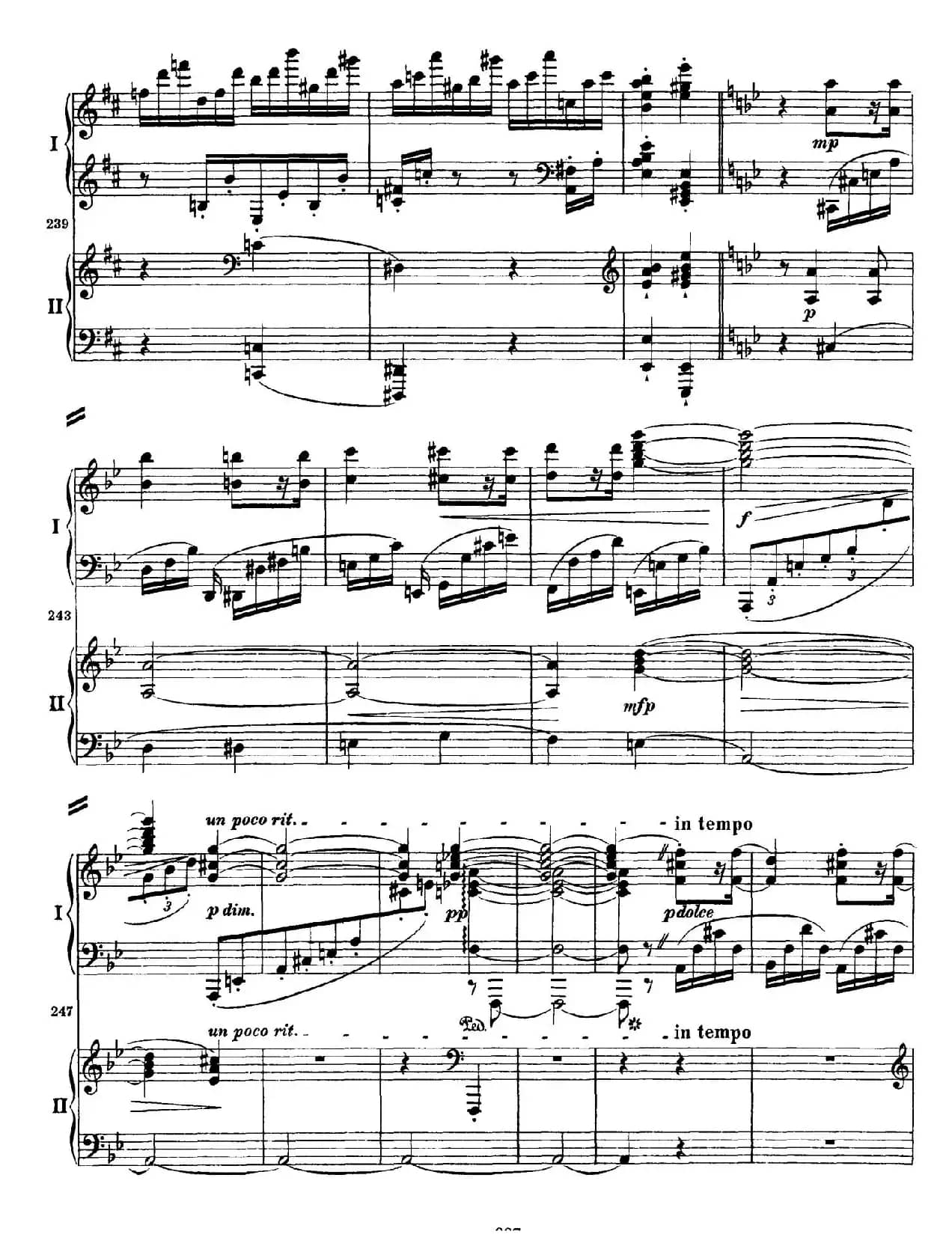 降B大调第二钢琴协奏曲（P81——90）