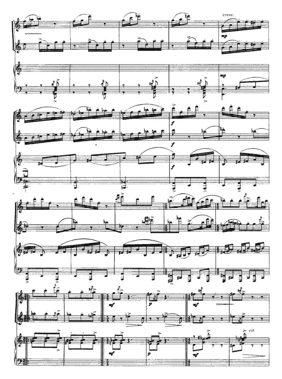 双音——畲歌（长笛二重奏+钢琴伴奏）