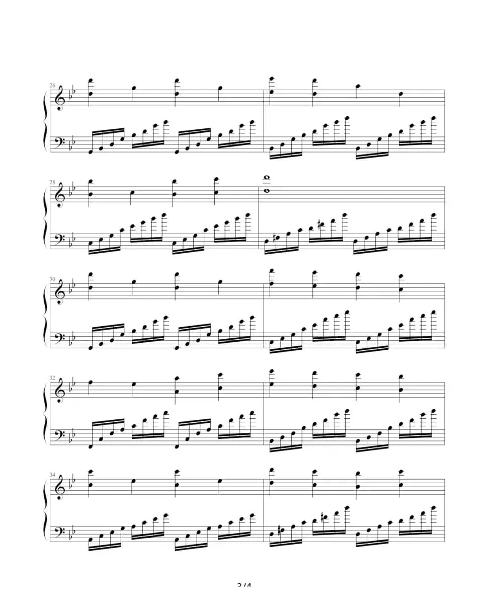 辛德勒的名单（何爱媛制谱版）