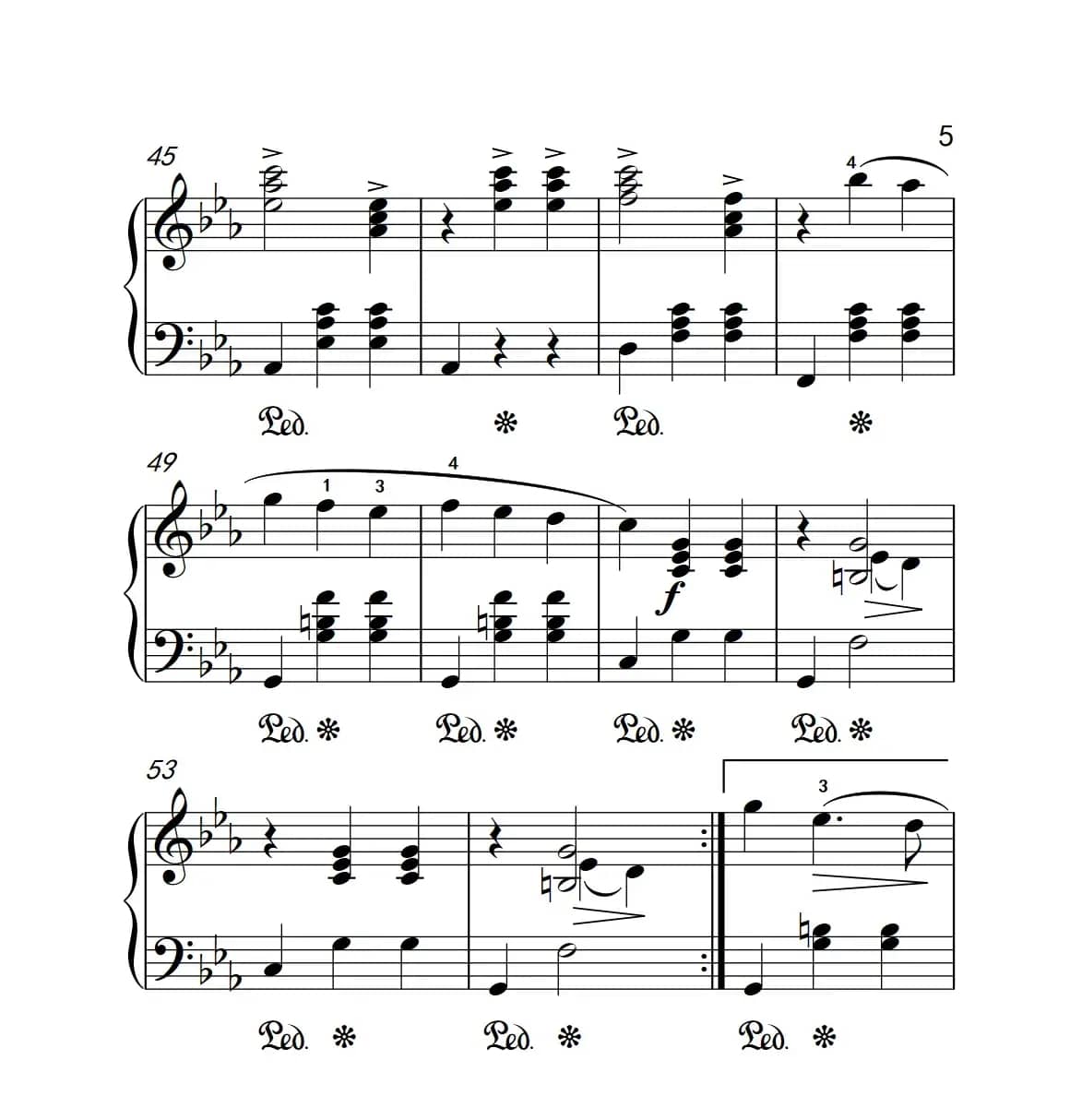 第三级 3.多情圆舞曲（中央音乐学院 钢琴（业余）考级教程 1-3级）