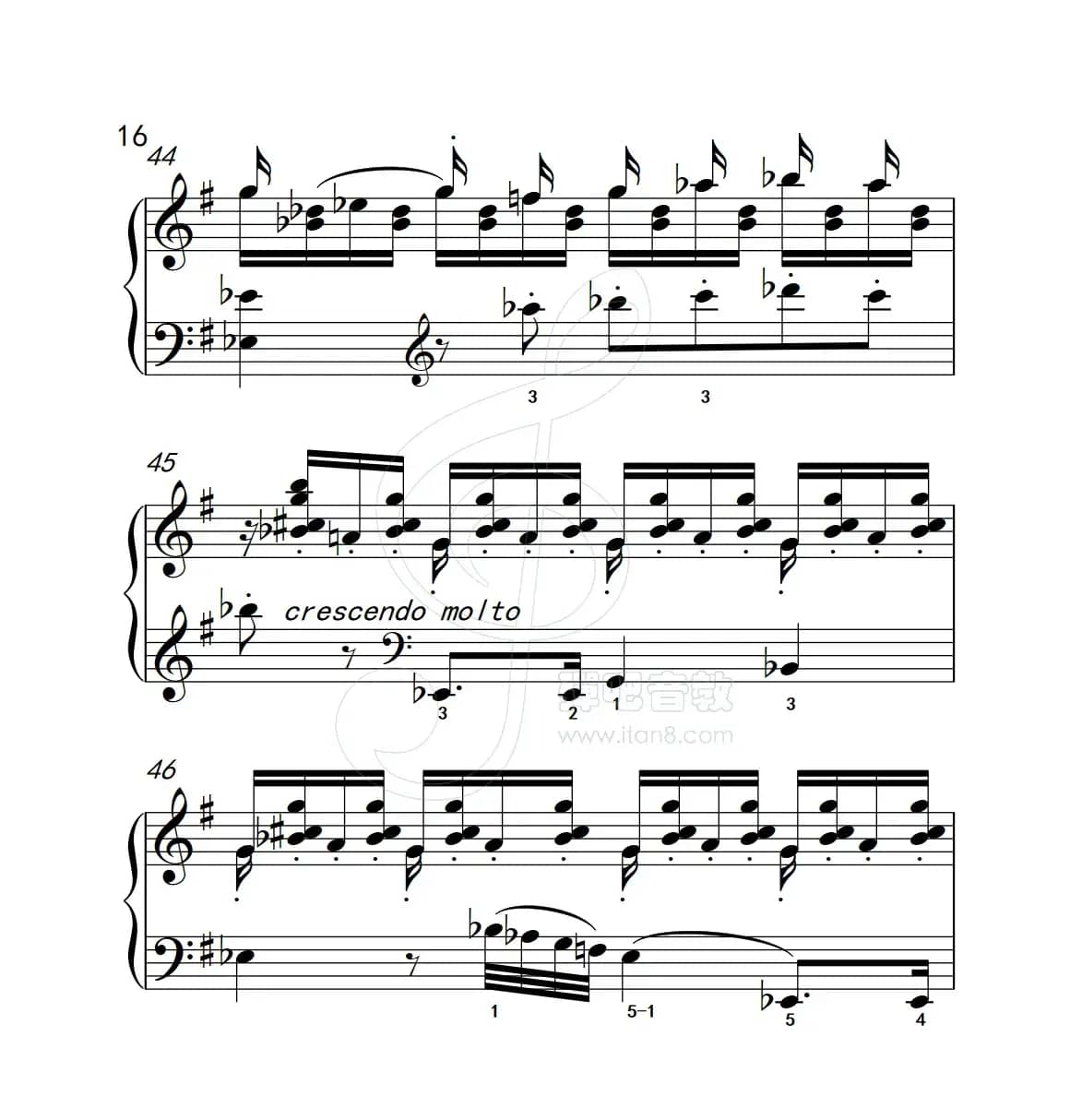 练习曲 54（克拉莫钢琴练习曲60首）