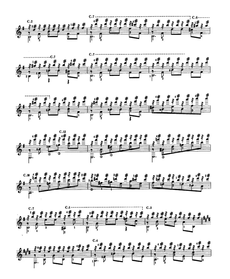 主爱怜我（古典吉他）