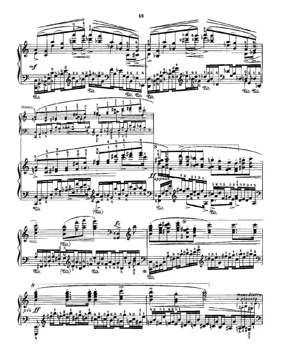 肖邦《练习曲》Fr.Chopin Op.25 No11