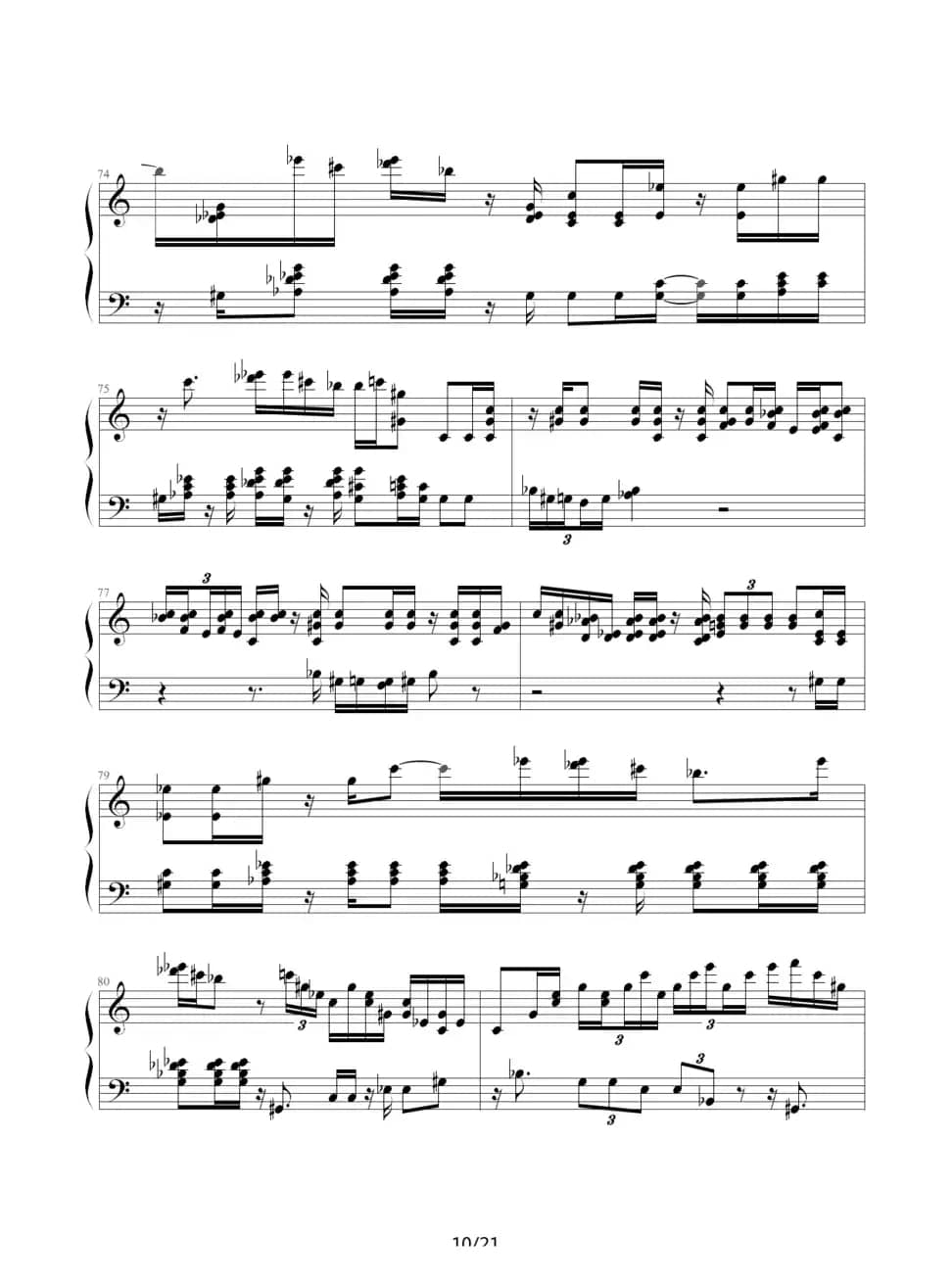 Rondo' a capriccio OP.129（绮想旋曲）