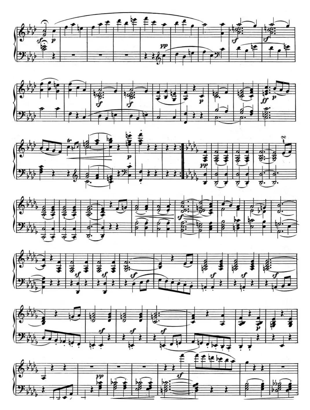 贝多芬钢琴奏鸣曲06 F大调 Op.10 No.2 F major