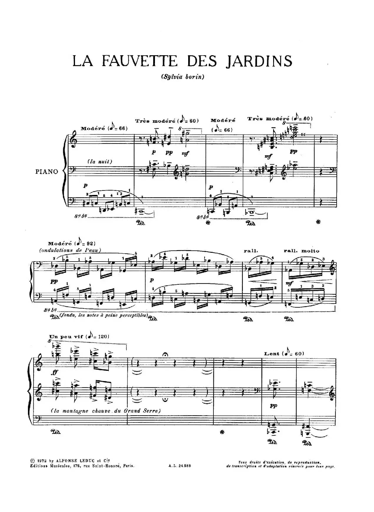 La Fauvette des Jardins（园林莺）