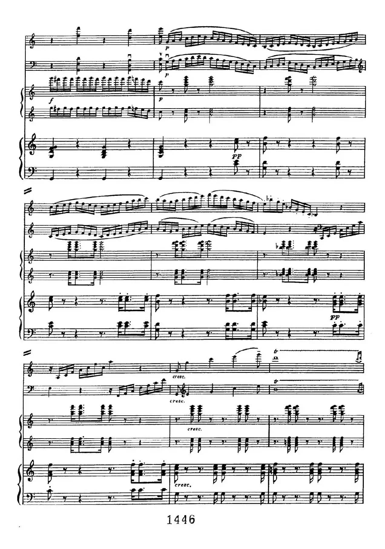 Triple Concerto in C Major Op.56(C大调三重协奏曲·双钢琴·Ⅰ)