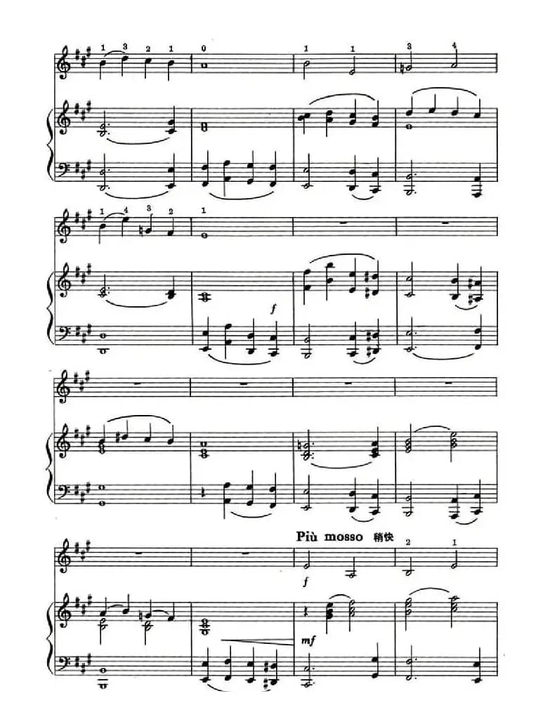 苦（小提琴+钢琴伴奏）