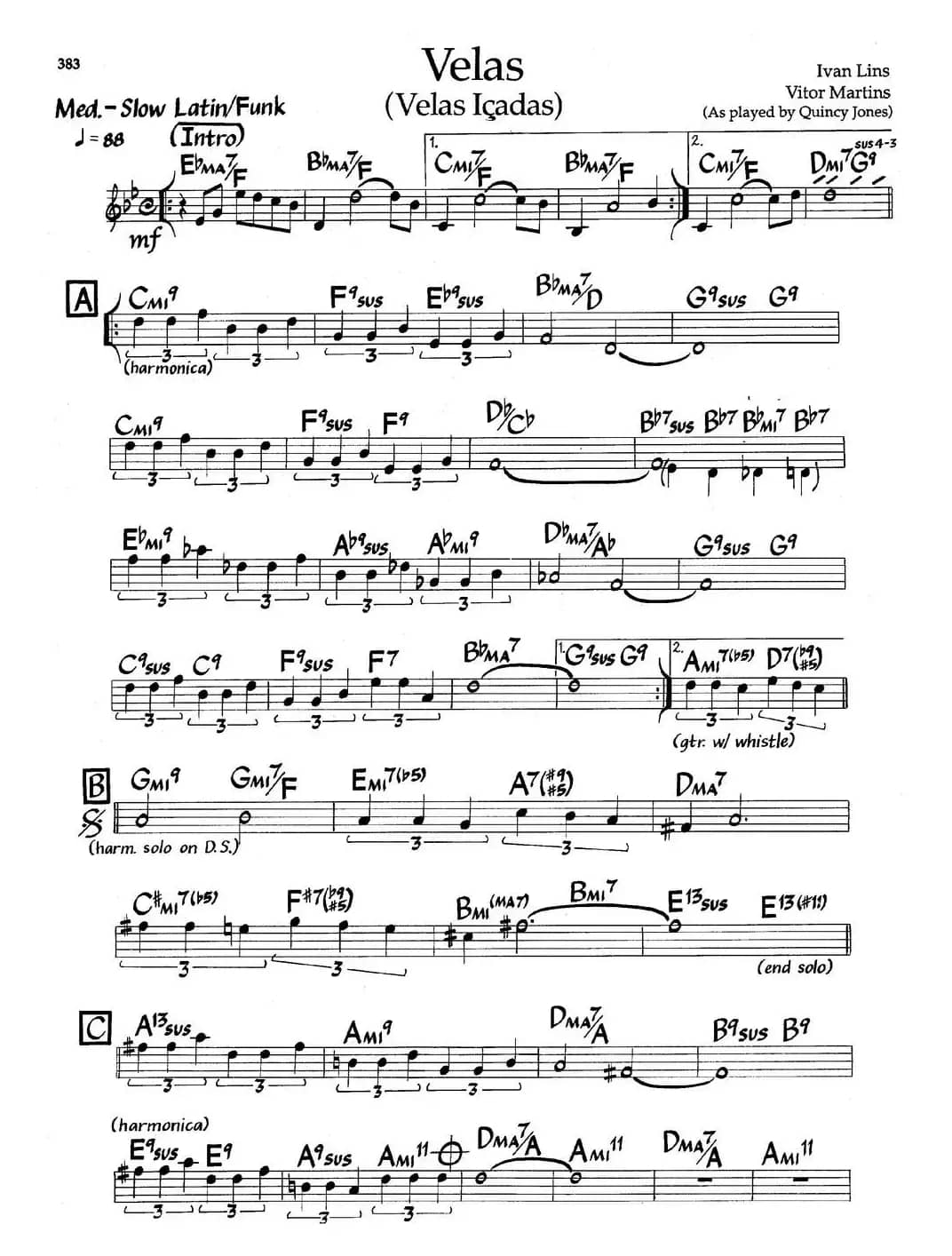 Velas（爵士钢琴曲）