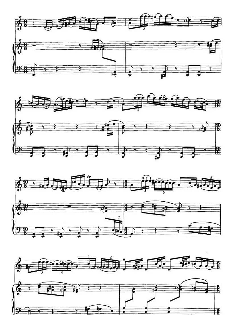 第二二胡狂想曲（二胡+钢琴伴奏）