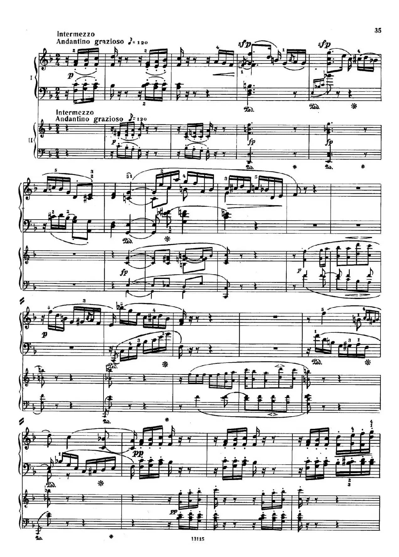 Piano Concerto in a Minor Op.54（a小调钢琴协奏曲·双钢琴）