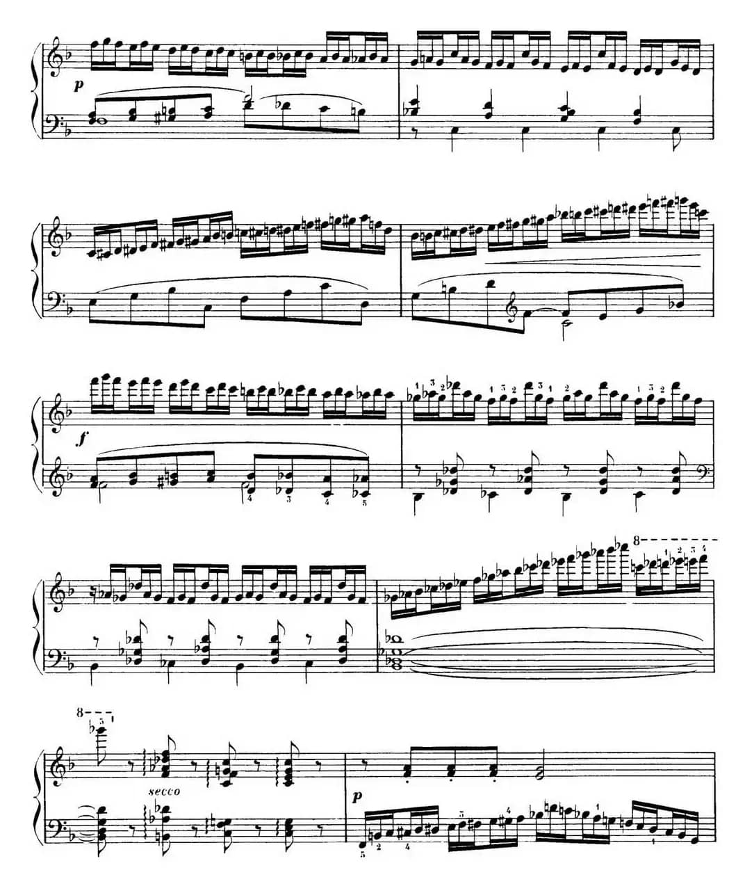 15 Etudes de Virtuosité Op.72 No.6（十五首钢琴练习曲之六）