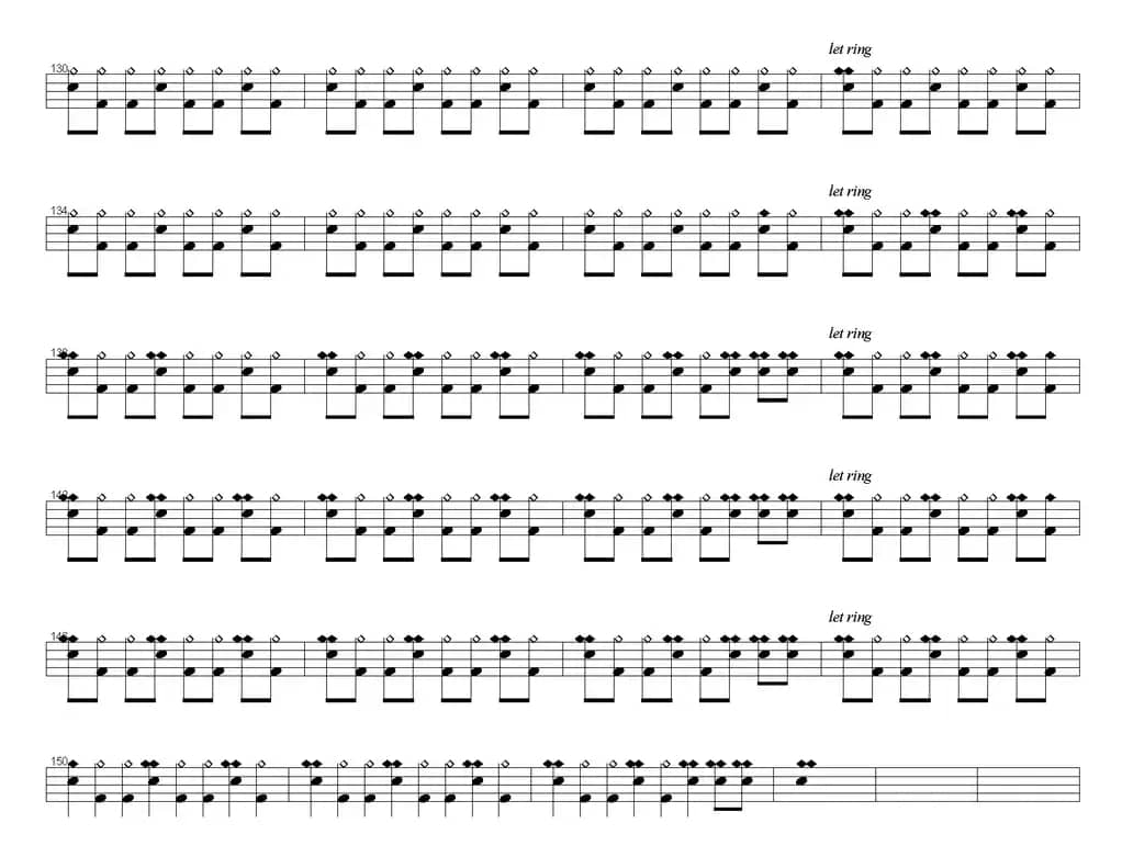 爵士鼓谱：Coldplay - Clocks