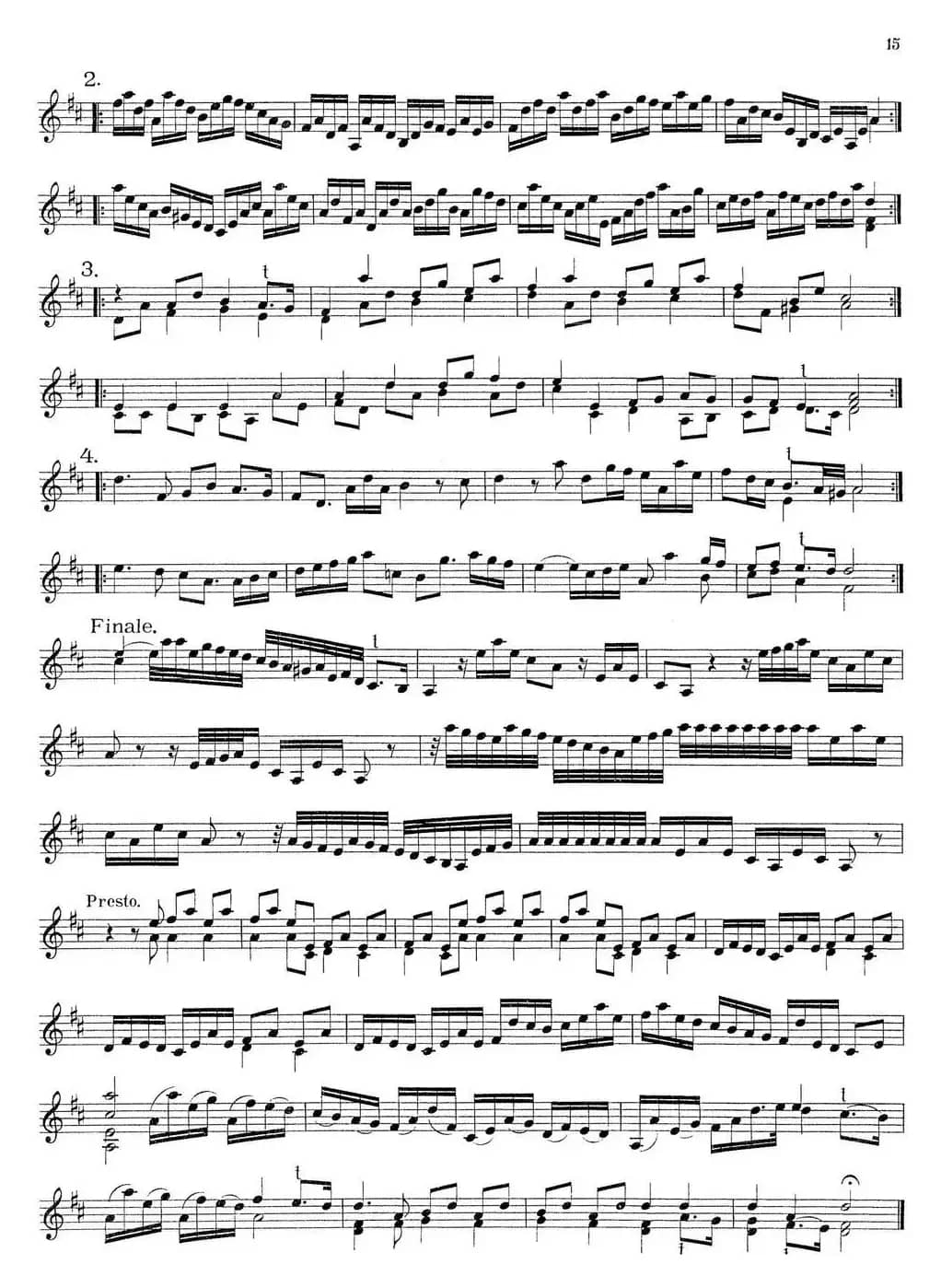 Biber Violin Sonata IV