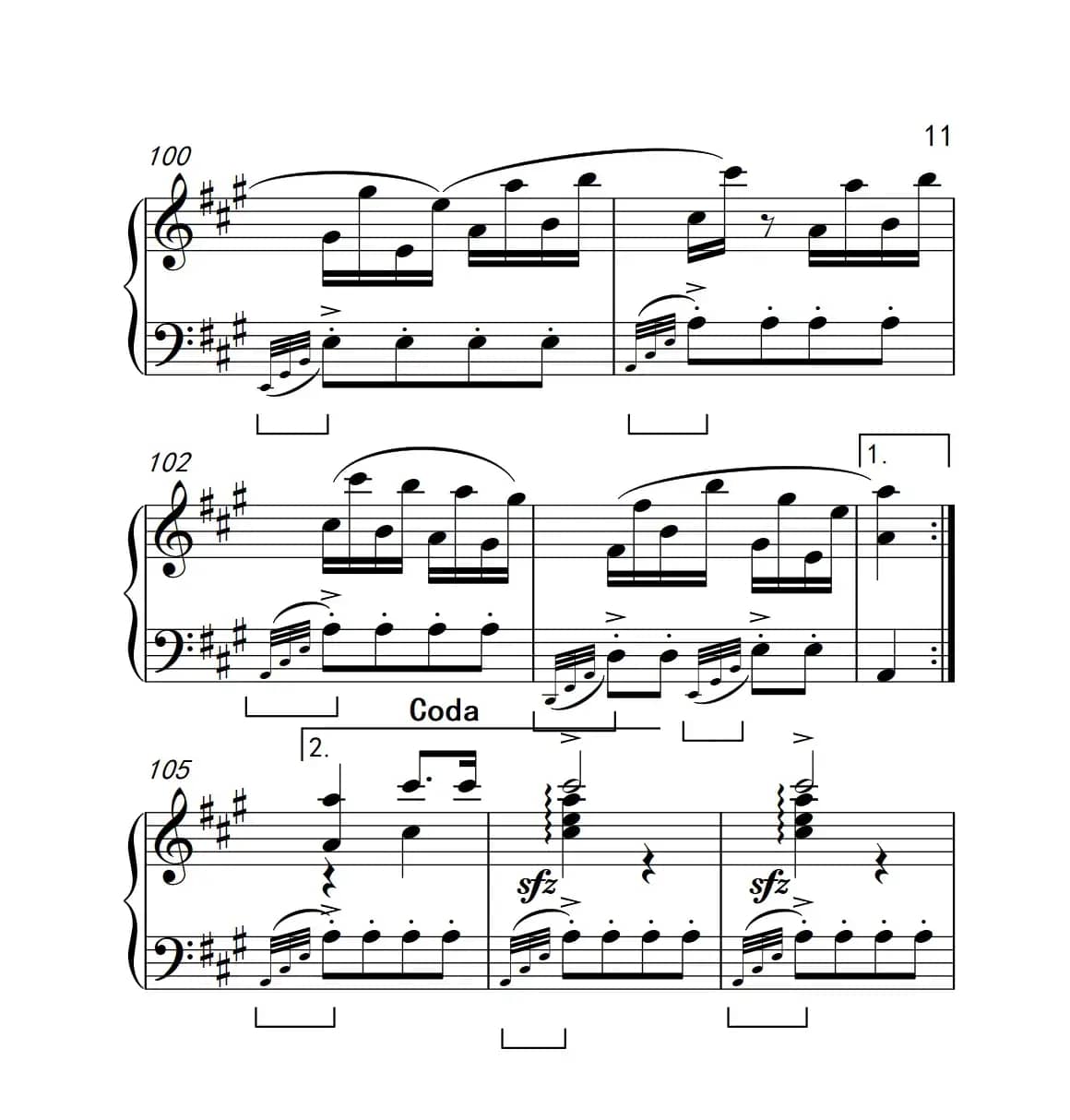 A大调钢琴奏鸣曲（土耳其风格的回旋曲）