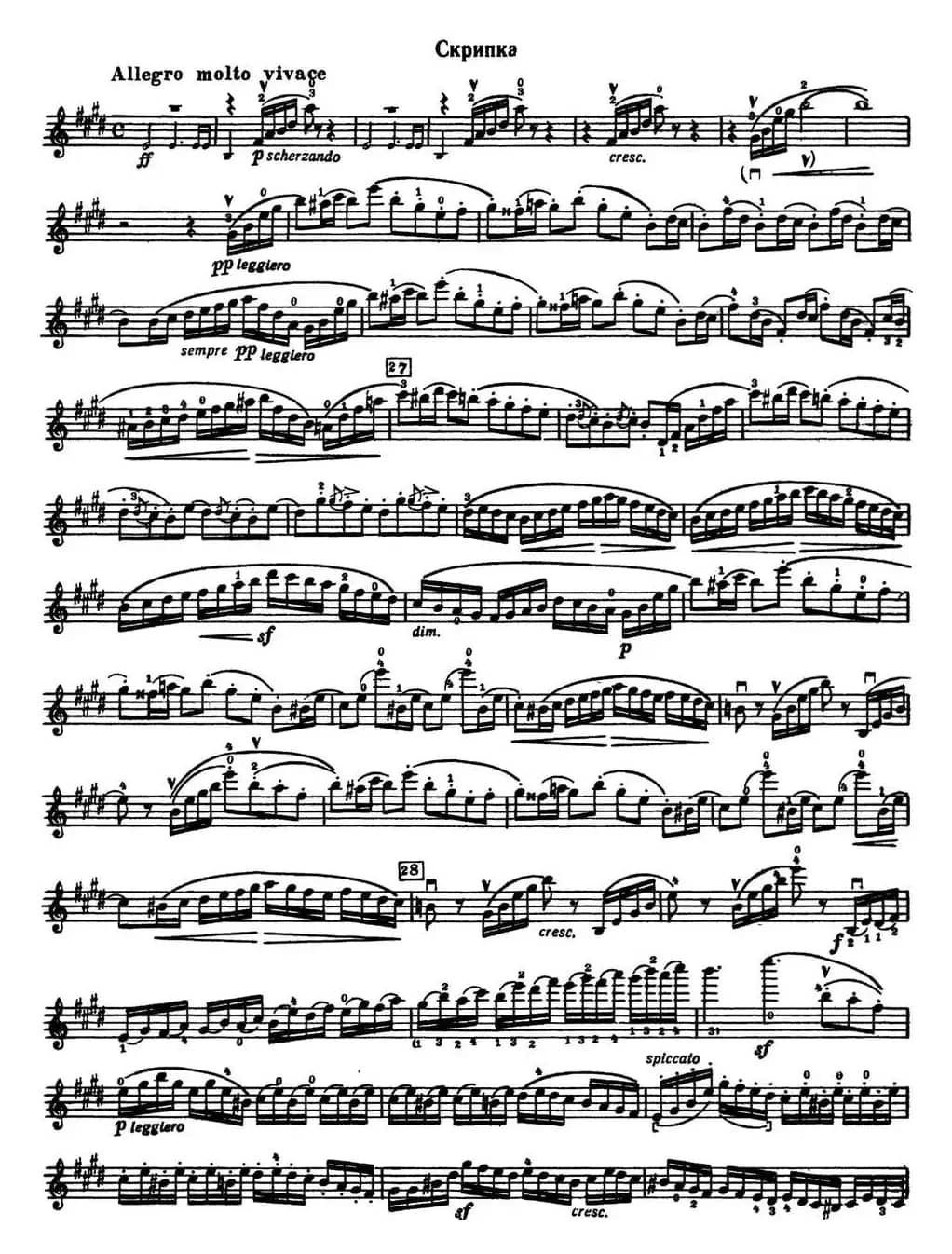 Concerto in E Minor（E小调小提琴协奏曲）