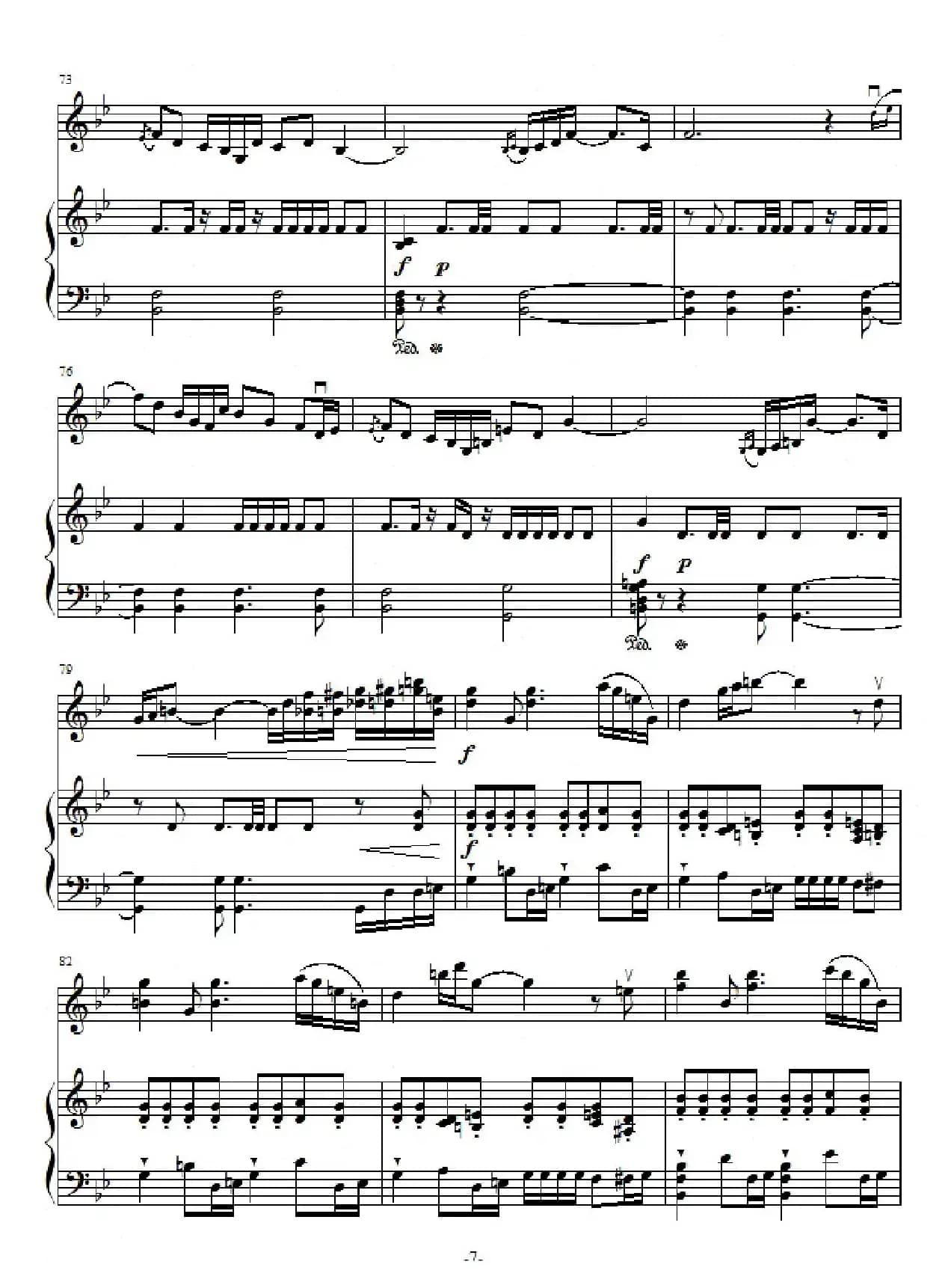 欢（小提琴+钢琴伴奏）