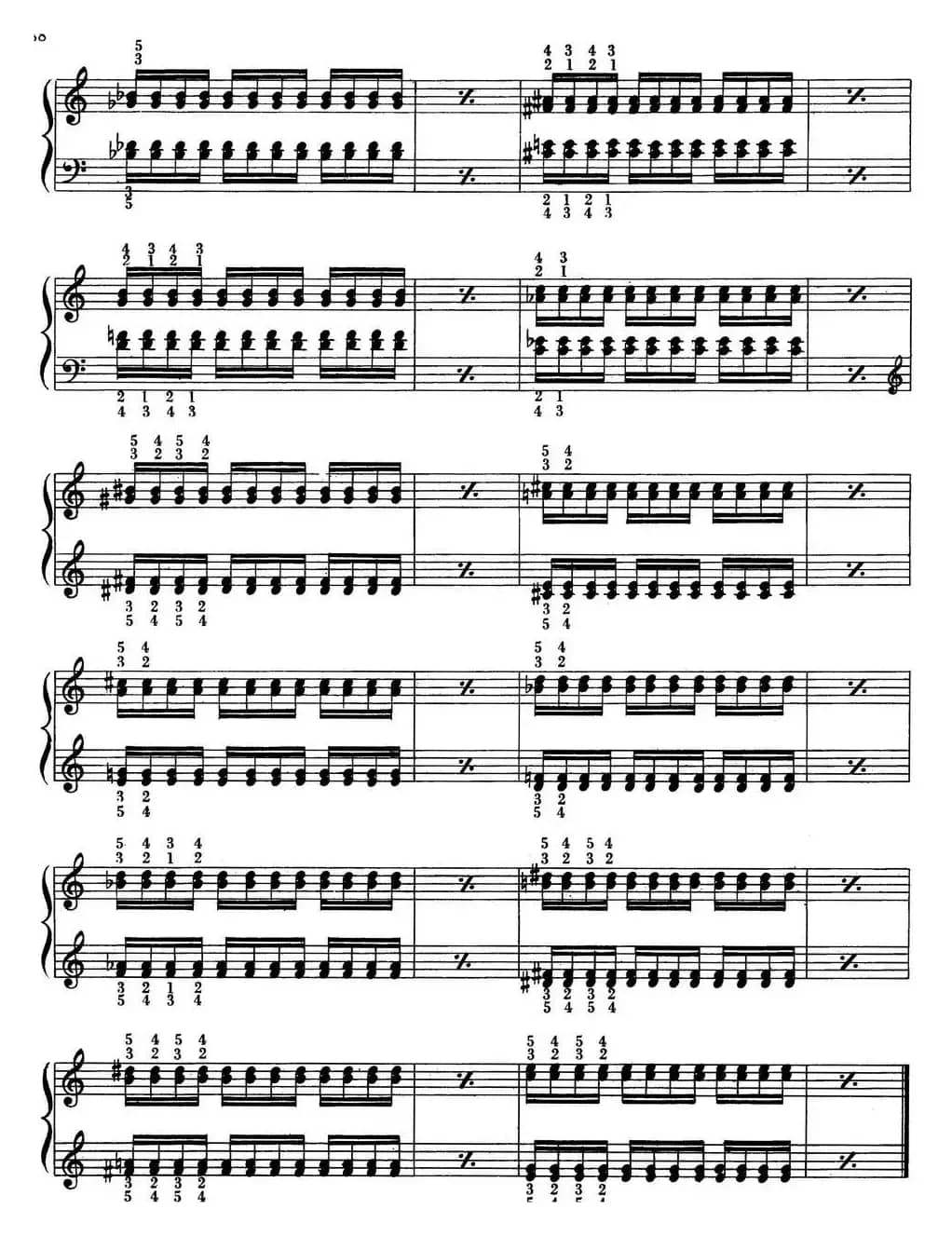 Technical Exercises S.146（李斯特钢琴技巧练习 BOOK Ⅴ）