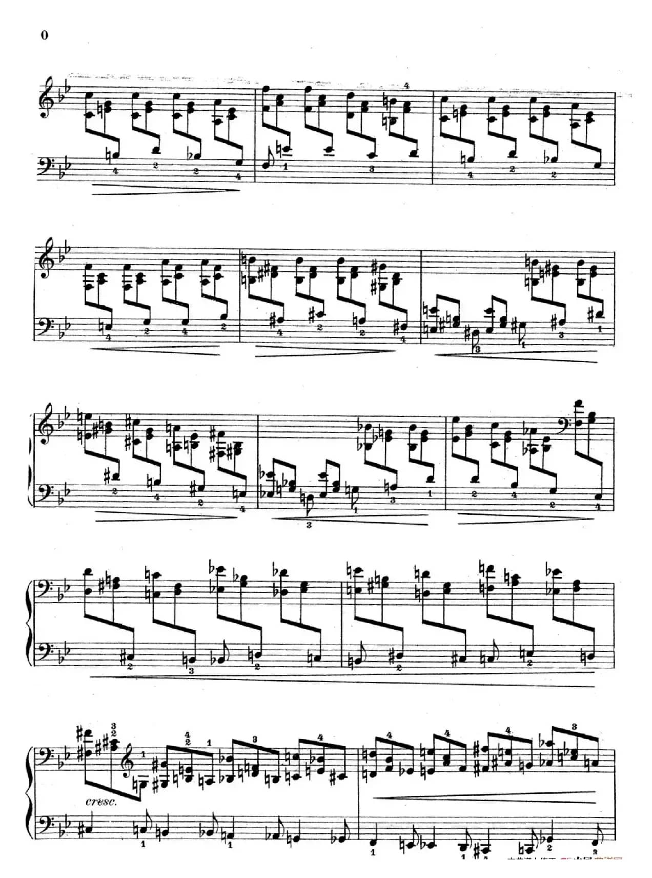 Six Pieces Op.32（6首小品·6. 精灵 ）