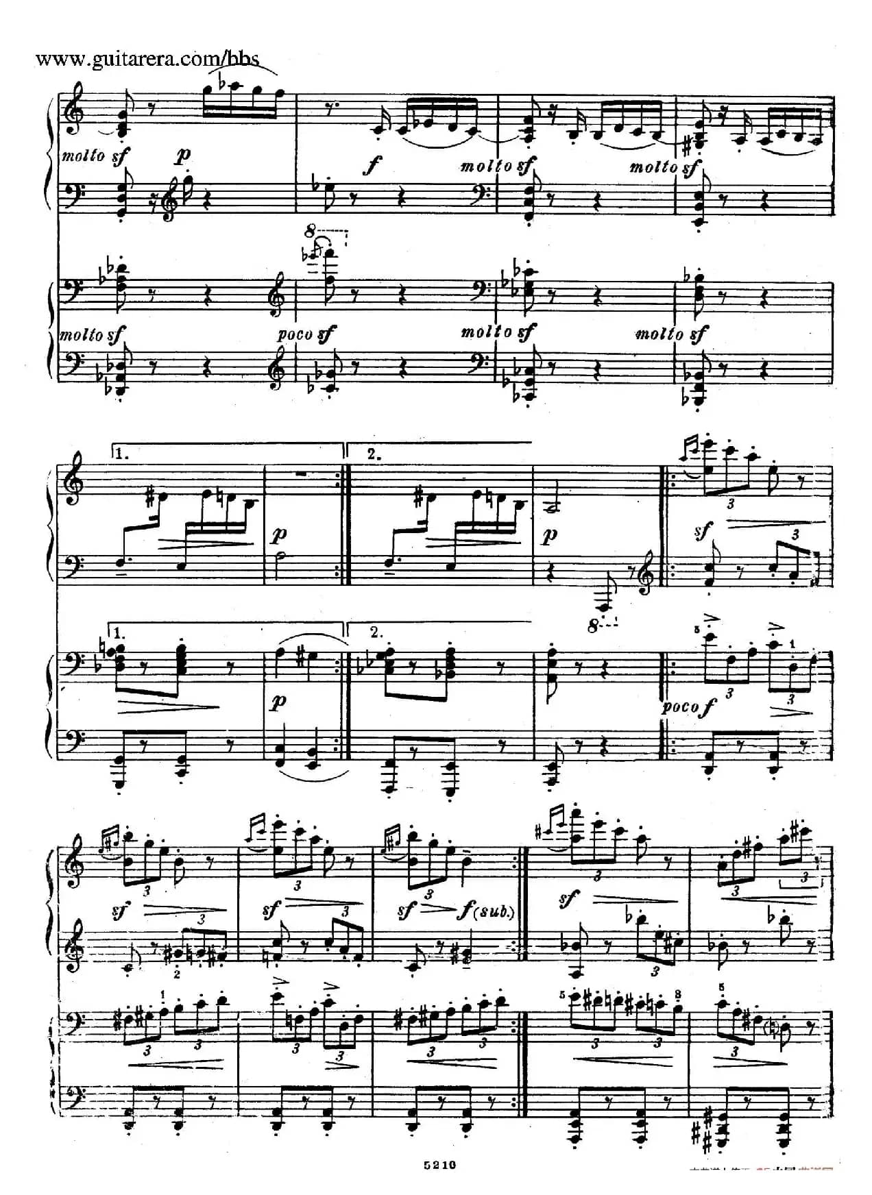 Variation on a Theme by Paganini（帕格尼尼主题变奏曲·双钢琴）