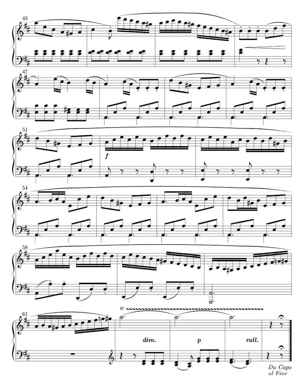 6 Sonatinas Op.36（6首钢琴小奏鸣曲-6）