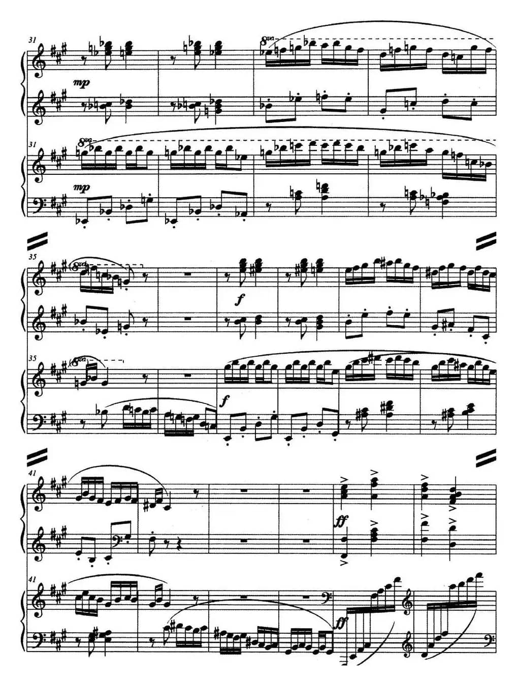 山歌与小调（双钢琴）