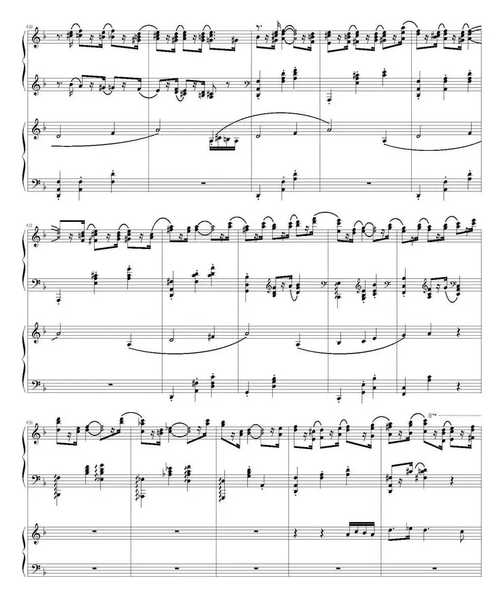 帕格尼尼主题狂想曲（Rhapsody on the theme by pagenini）