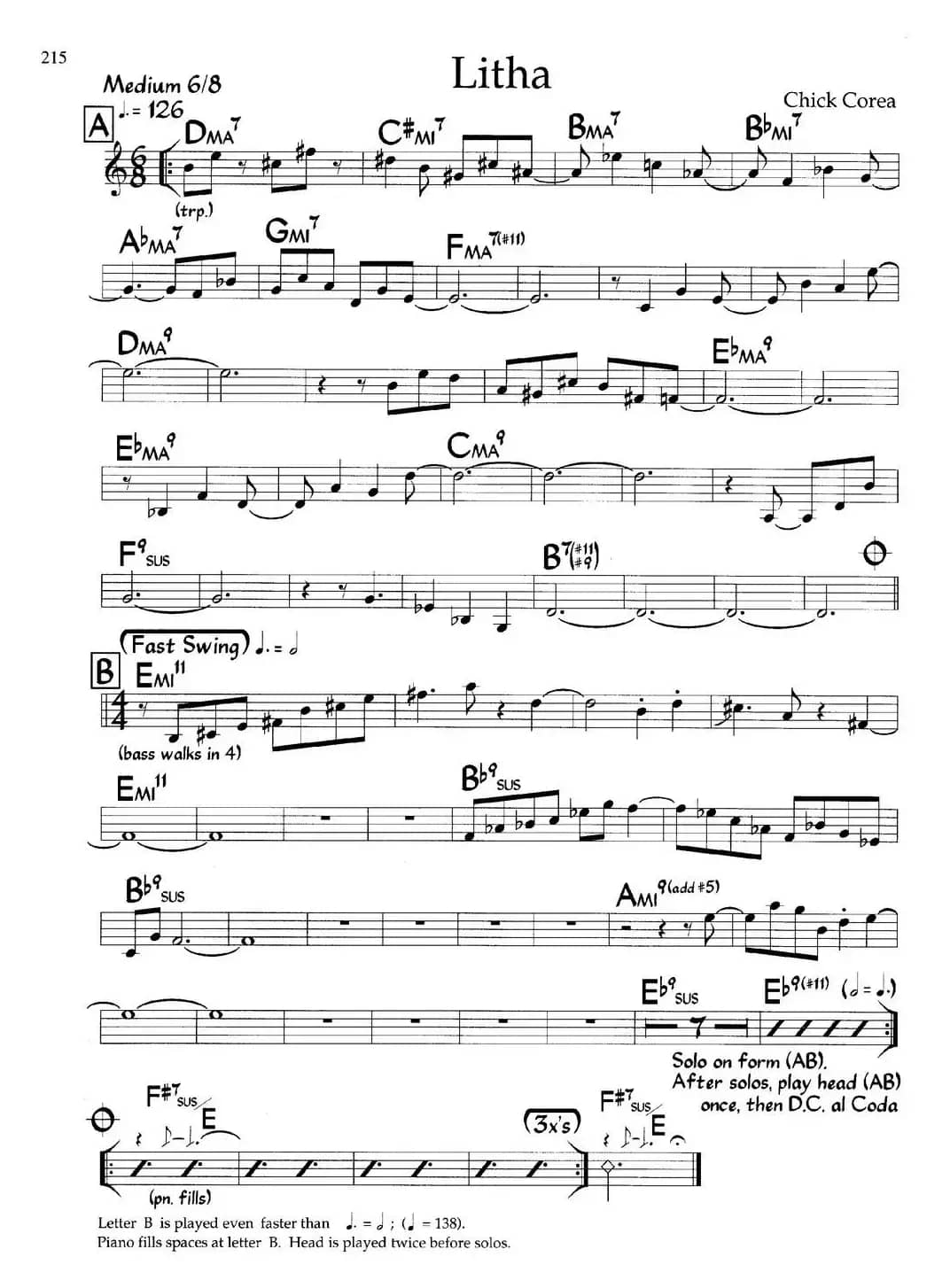 Litha（爵士钢琴曲）