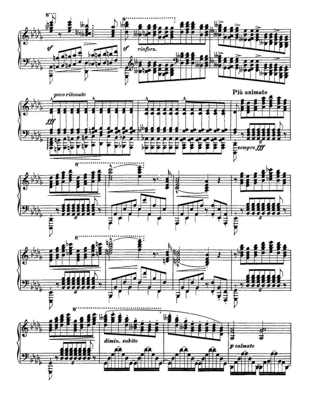 12首超级技巧练习曲：Harmonies du soir（夜之和谐）